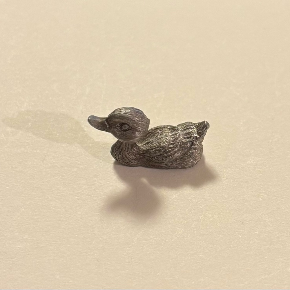 Vintage Spoontique Pewter Duckling